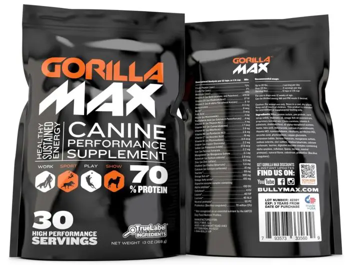 Gorilla Max Protein Muscle Supplement 